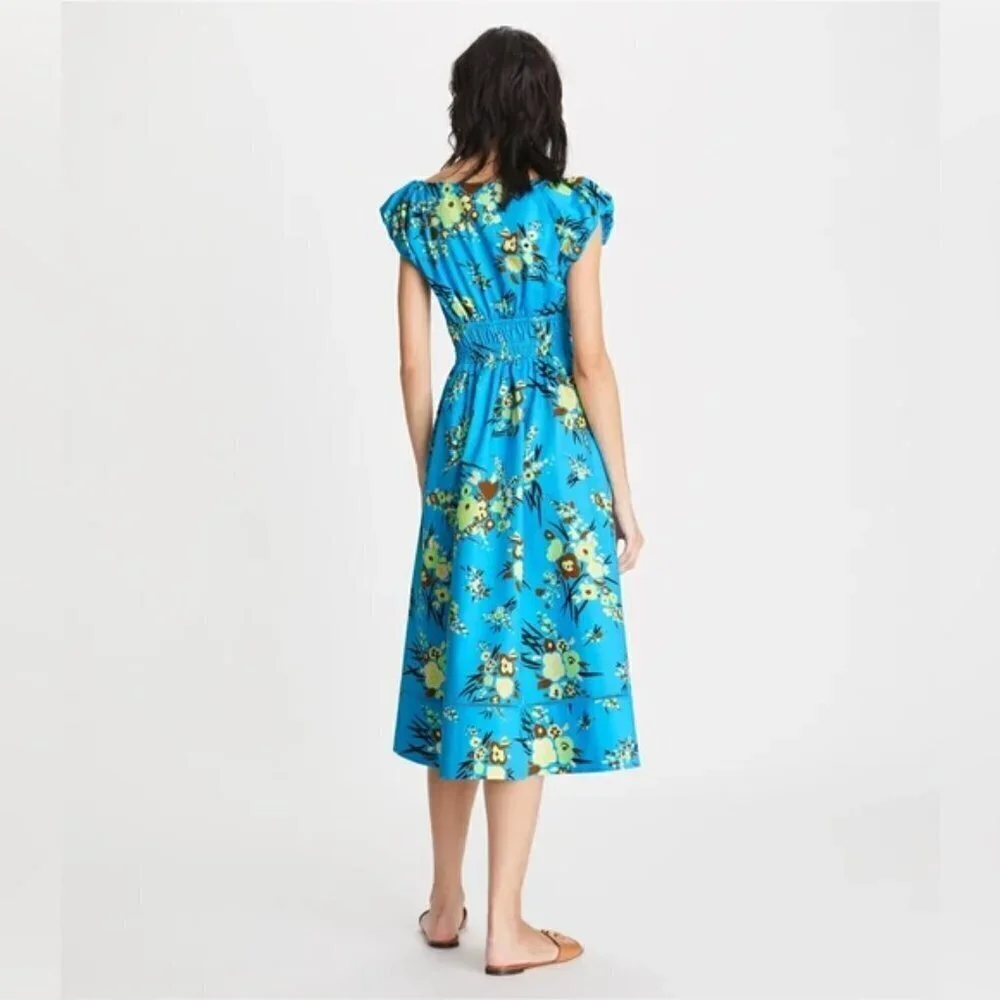 Tory Burch PRINTED SCOOP-NECK‎ DRESS